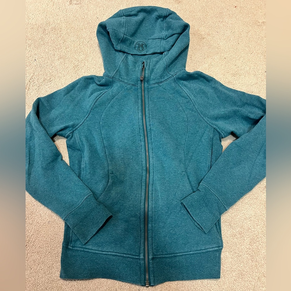 SOLD!! lululemon scuba full zip hoodie